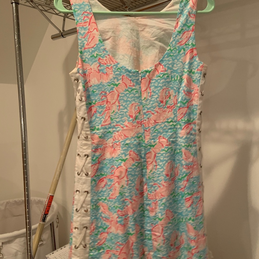 Lily Pulitzer Lobster Print Dress